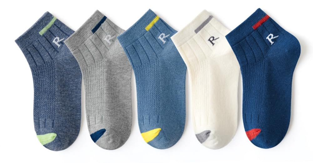 【送料無料】[InSomila] [インソミラ] キッズ 靴下 子供 5足セット カラフル メッシュ 可愛い くつした..