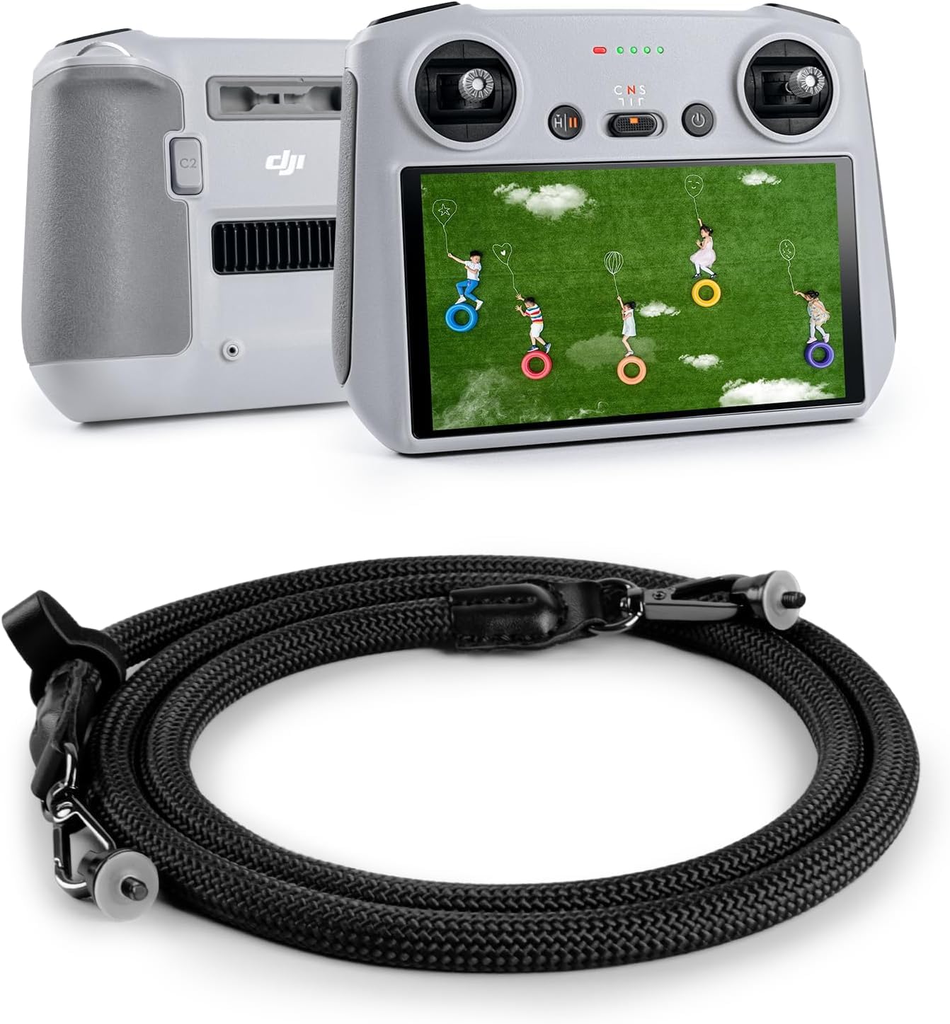 【送料無料】[VOVMOEYA] 互換品 ストラップ DJI RC 2、ドローン用 RC/RC Pro/RC Plus/Mini 4 Pro/Mini ..