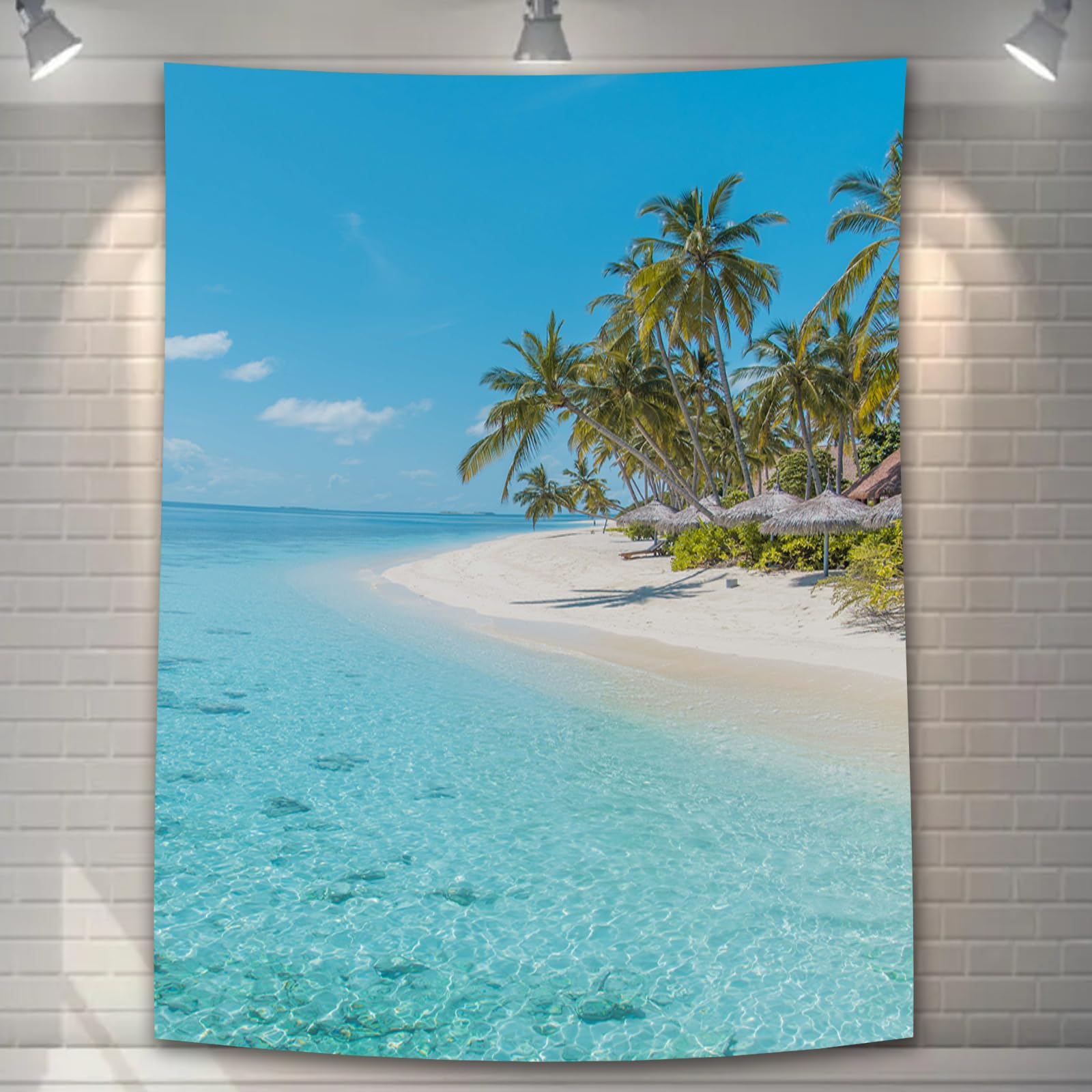 【送料無料】U-SITU タペストリー 壁掛け 壁飾り 青空 富士山 満開桜 紅葉 白滝 花 レンガ壁 林間 金閣寺 自然景色 オシャレ 背景 多機能 布ポスター インテリア 雰囲気転換 色：GT1419、サイズ：長さ230 cm x 幅180 cm