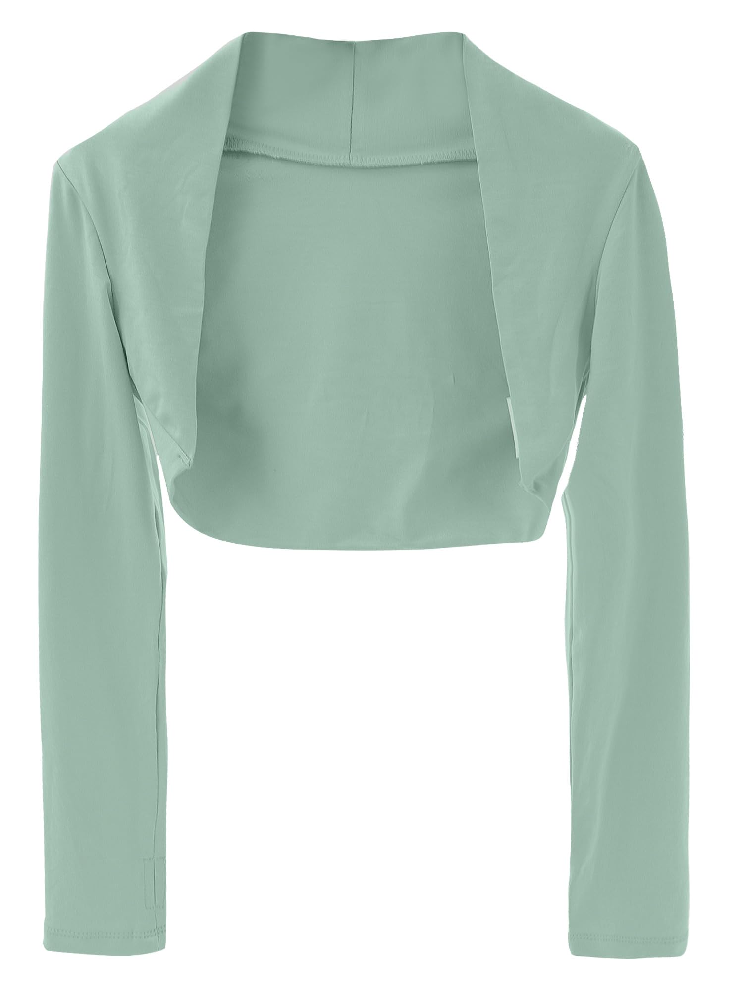 【送料無料】[Maeau] バレエ ボレロ トップス 子供 長袖 上着 キッズ ジュニア ウォームアップ トップ..