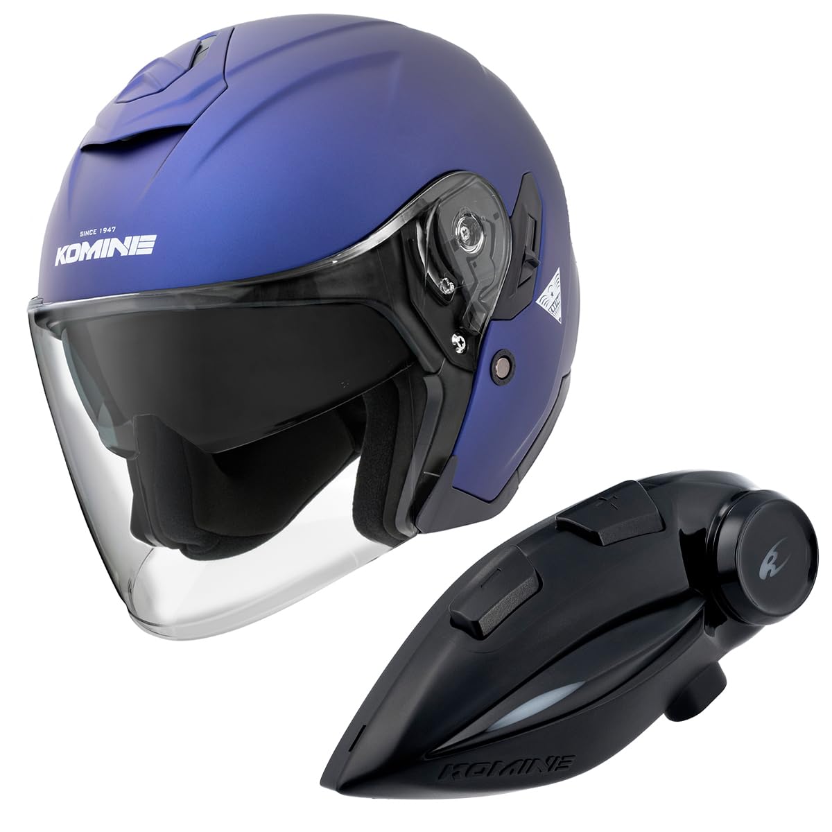 ������̵���ۥ��ߥ�(KOMINE) �Х����� HK-172 FL ����ݥ��å� FRP �����åȥإ��å� ����Mat Metal Blue...