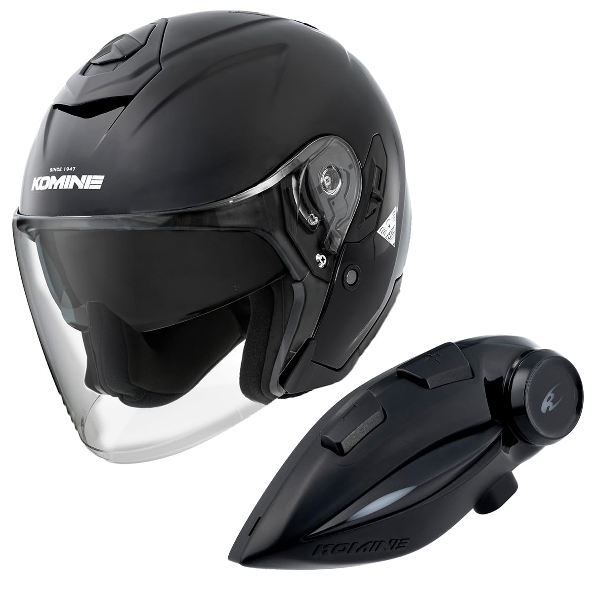 ������̵���ۥ��ߥ�(KOMINE) �Х����� HK-172 FL ����ݥ��å� FRP �����åȥإ��å� ����Gloss Black������...