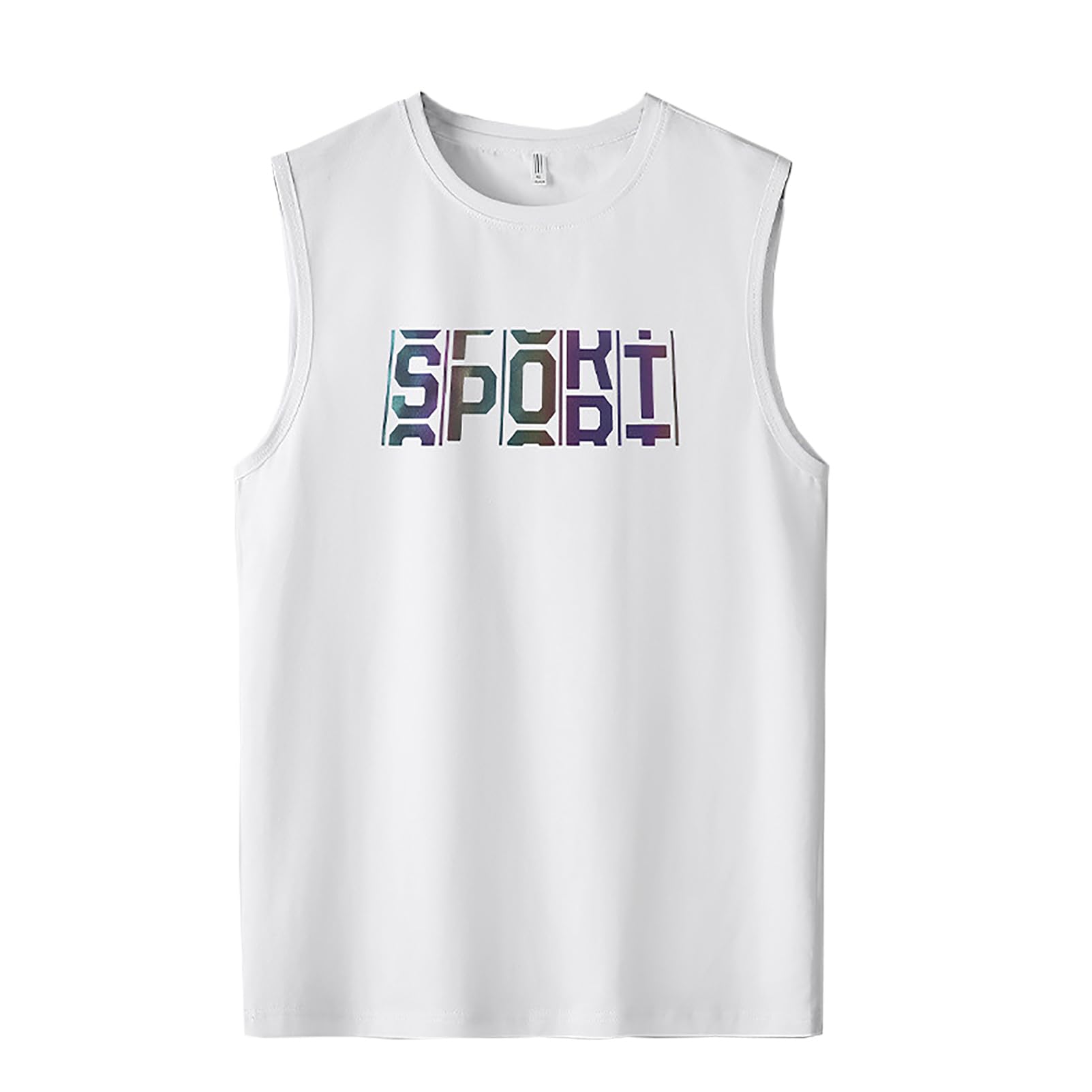 【送料無料】[HEGROPH] メンズ タンクトップ 大きいサイズ ノースリーブシャツ 6XL 対応 スポーツ 吸汗..