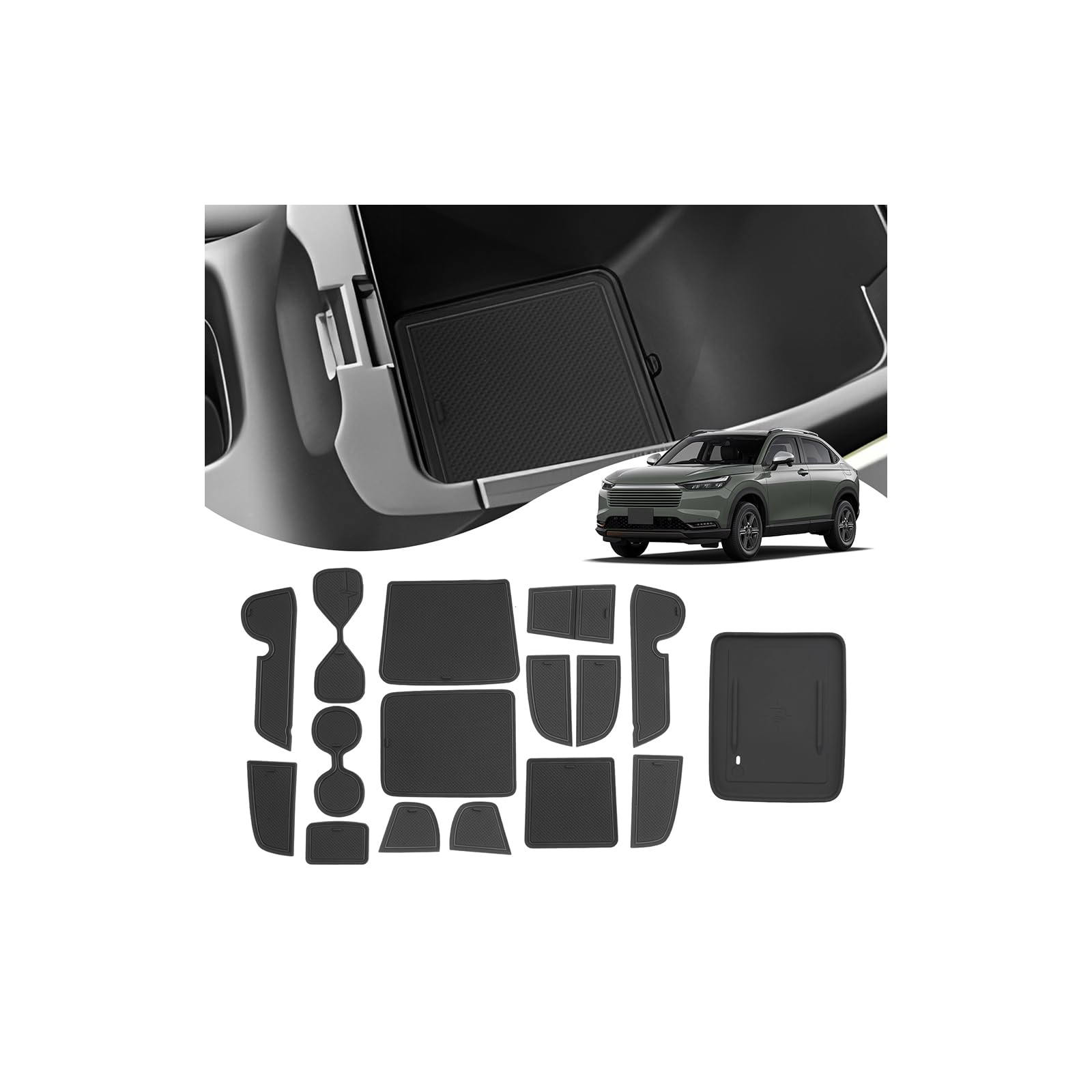 【送料無料】SXCY トヨタ RAV4 50系 専用 ラバーマット インテリアラバーマット 傷防止マット サイズ：..