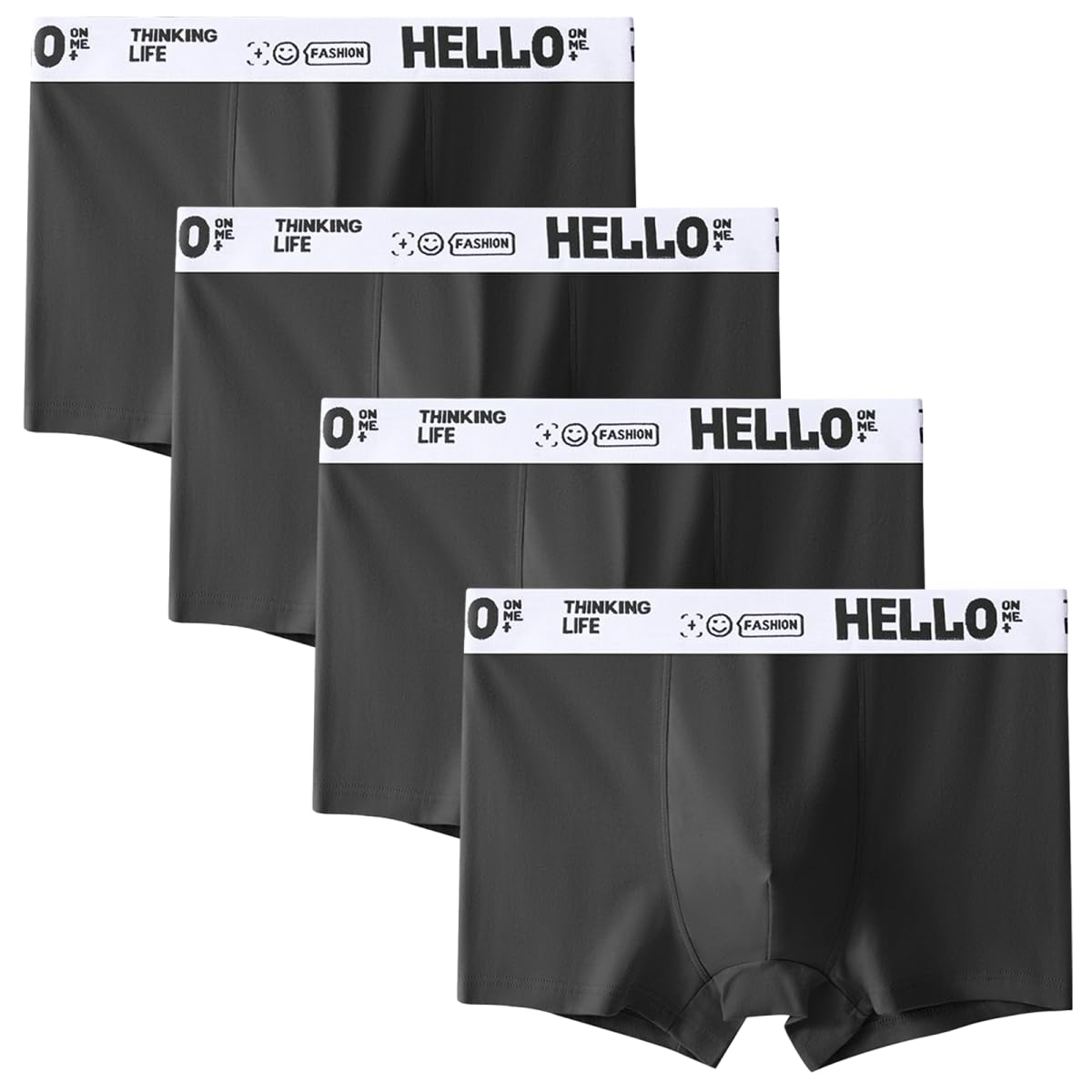 商品情報商品の説明主な仕様 サイズについて：Mサイズ（タグは中国の2XL）ウエスト 76-84cm対応；Lサイズ（タグは中国の3XL）ウエスト 84-94cm対応；XLサイズ（タグは中国の4XL）ウエスト 94-104cm対応； [肌に優しいコットン素材] やわらかなコットンの生地で、優れた伸縮性を持ち、窮屈感なく、肌ざわりが滑らかです。吸湿性と通気性を兼ね備え、長時間穿いても蒸れ感がなく、スッキリした着用心地を実現のメンズボクサーパンツとなります。[抗菌防臭]フロント部分の生地は抗菌防臭と吸水速乾の加工を施しているので、蒸れにくく、臭いの元となる雑菌も繁殖しない。どんな時も清潔で爽やかに過ごせます。[立体成型] 3Dの立体成型の技術を採用し、快適なウエストゴムと加え、程よく腰回りにフィットし、締め付け感なし。細密的な縫い技術、長持ちながら着心地もよくなります。[腰の窮屈感なし] 腰回りの素材は締め付け感が強くなりすぎず、それでもしっかりフィットするように厚めの素材で構成されております。腰回りのゴムの跡が付くなどもなく履きやすさと脱ぎやすさを実現しております。[履き心地なめらか]一度履くとクセになる、ボディに吸い付くようなフィット感のボクサーパンツになります。