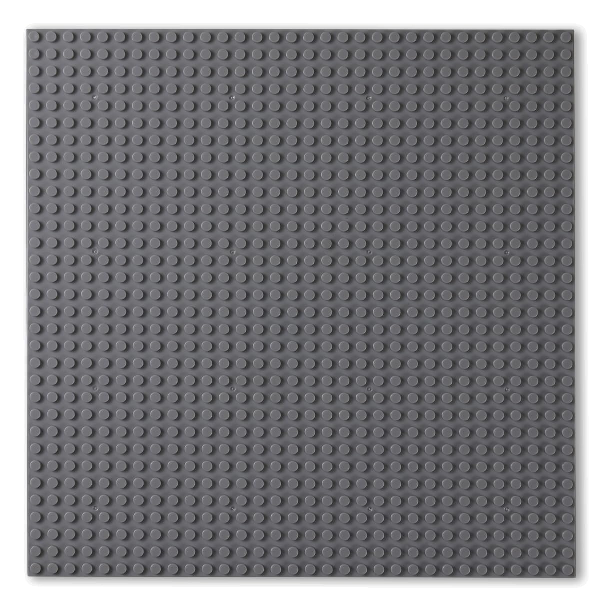 【送料無料】INIBUD 基礎板 ブロック プレート クラシック 両面 互換性 32x32ポッチ 色：ダークグレーx..