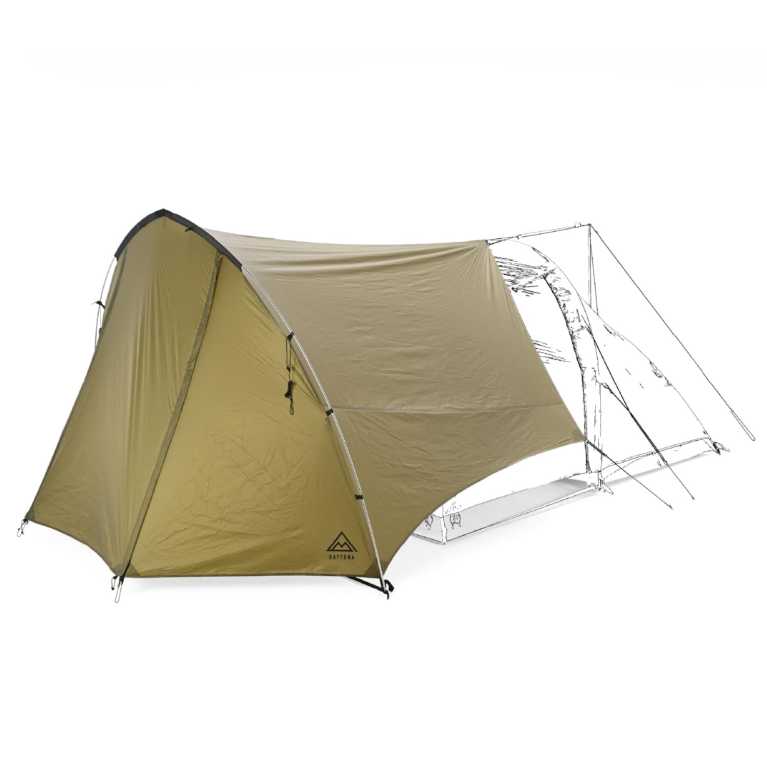 【送料無料】デイトナ(Daytona) neGla(ネグラ) バイク用 タープ MAEHIRO SHELTER/MID(マエヒロシェルタ..