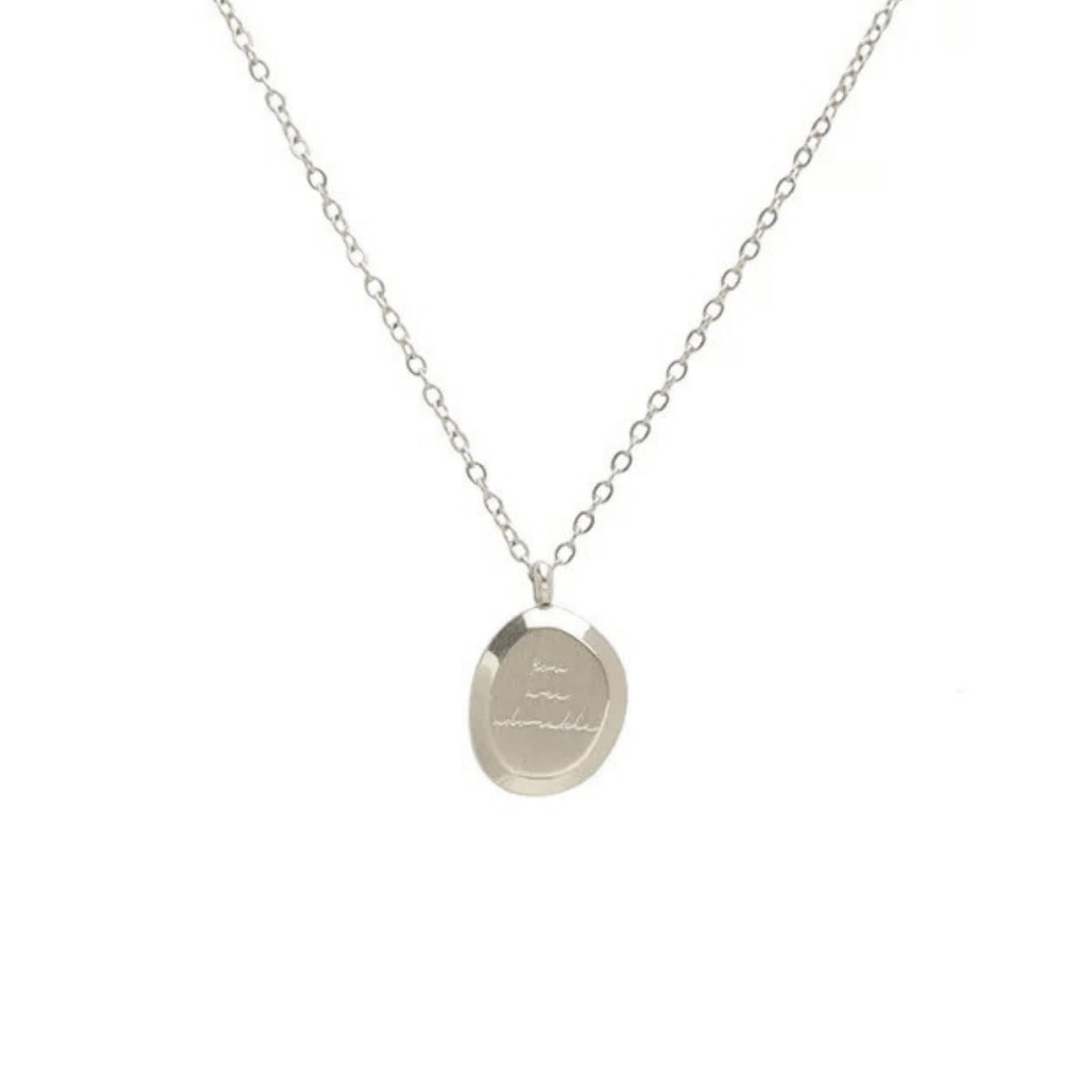 【送料無料】[Moonstan] ネックレス レディース 人気 ペンダント コイン ゴールド シルバ ...