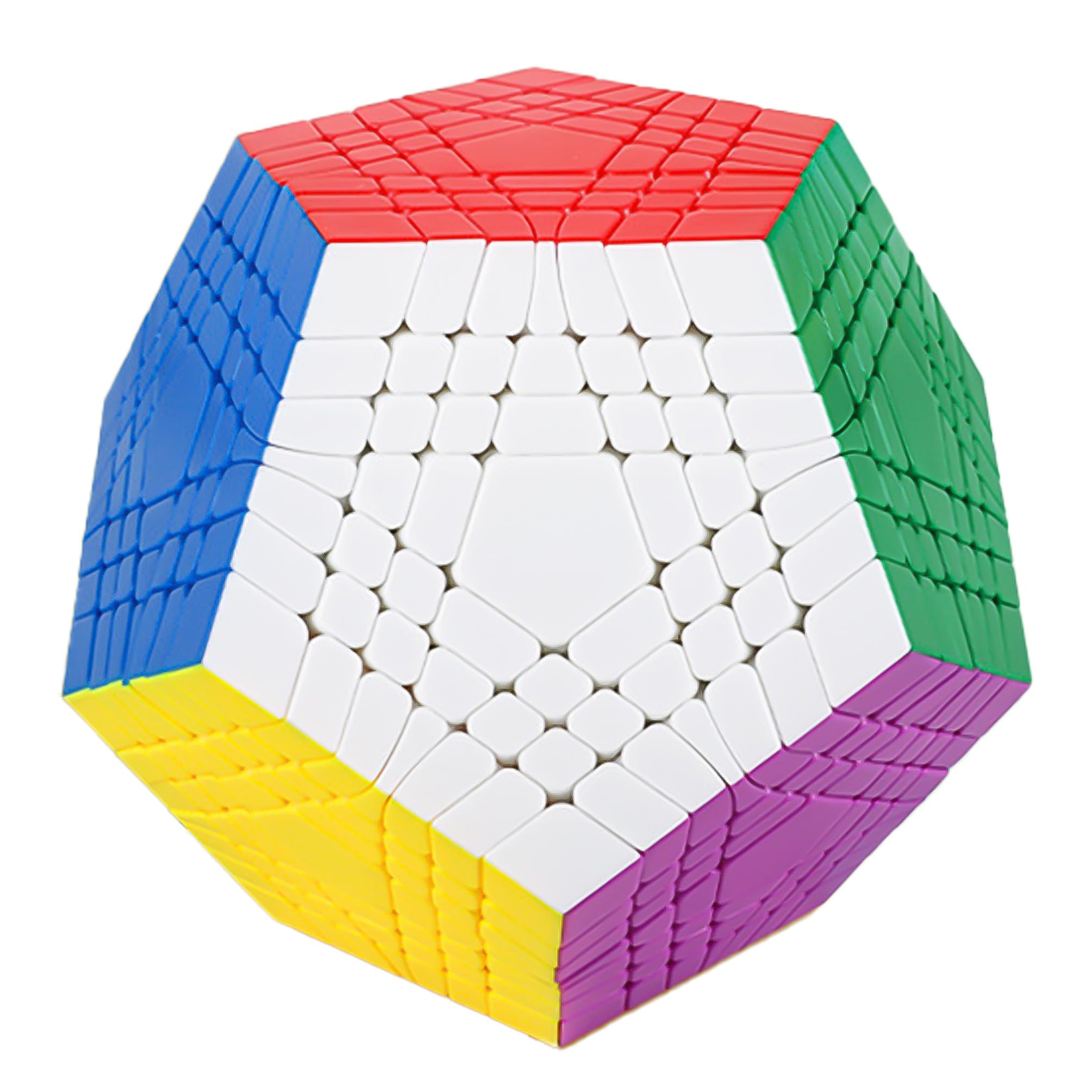 【送料無料】メガミンクス Megaminx 脳トレパズル 脳活キューブ マジックキューブ 2x2-9x9 競技用 魔方 立体パズル 知育玩具 マジックタワー 回転スムーズ MagicCube 子供ギフト プレゼント 知恵おもちゃ 収蔵版 色：カラフル 7x7x7、サイズ：5.6x5.6x5.6