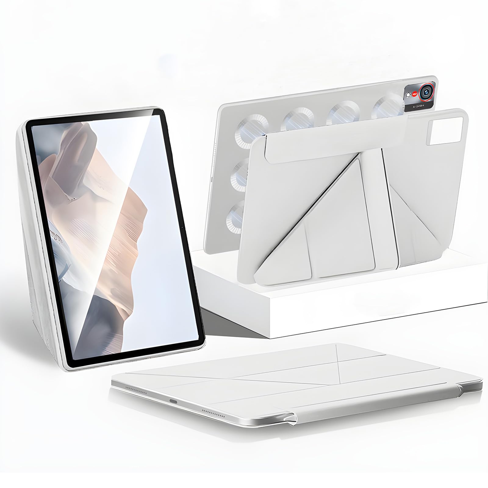 【送料無料】REDMAGIC ゲーミングタブレット 3 Pro/Astra 用 ケース カバー 色：ホワイト、サイズ：nub..