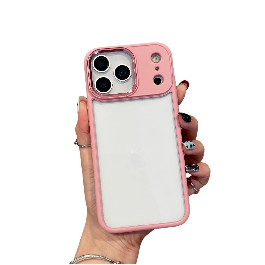 【送料無料】iPhone SE ケース ストラップホール付き クリア 透明 アイフォン カバー 2色 配色 薄型 可愛い レディース 背面 ハードケ..