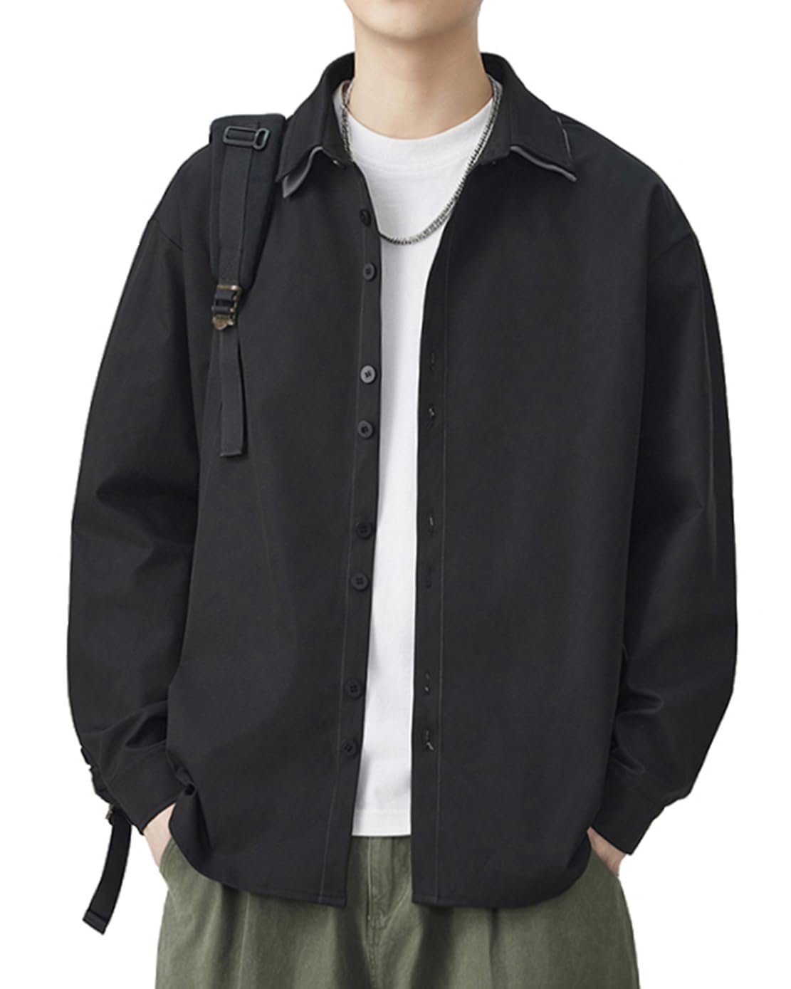 ������̵����[ODFMCE] ����� ��� �� Ĺµ ������� ��ä��� ���� ̵�� �ӥ��ͥ� �����奢�� �礭�������� �����֥�å�����������2XL