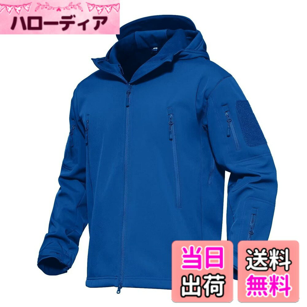 商品情報商品の説明主な仕様 【高性能素材】耐水圧10,000mm・透湿性5,000g/平米/24h。防水・防風に優れたソフトシェル生地は、摩耗に強く、適度なストレッチ性を兼備。アウトドアでの動きを快適かつ自由な動きをサポートします。【暖かい裏フリース】内側はソフトなフリース素材で、軽量ながら優れた保温性を発揮。外層の防風性と内層の保温性が組み合わさり、寒い季節でも一日中快適に過ごせます。【豊富なポケット】胸部に大容量ポケットx2、腕にポケットx2、左前腕にポケットx1、背面下部に特大ポケットx1を装備。すべてジッパー付きで、小物から大きめアイテムまでしっかり収納できます。【機能的デザイン】1.フード・裾はドローコードで調節可能、袖口はマジックテープ仕様で防風性を強化。2.両脇のベンチレーションジッパーでムレを軽減。3.アームにはワッペン用ベルクロ付き。4.内側にはイヤホンホールを備え、利便性を高めています。【幅広いシーンで活躍】登山、トレッキング、スキー、バイク、釣り、キャンプ、狩猟など幅広いアウトドアシーンに対応。シンプルな無地デザインで、アウトドアはもちろん普段使いにも活躍します。