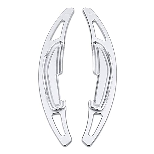 【送料無料】BMW適合品 パドルシフト アルミ M2 M3 M4 M5 M6 X5M X6M など ステアリング パドル シフト エクステンション アクセサリー カスタム パーツ 色：シルバー