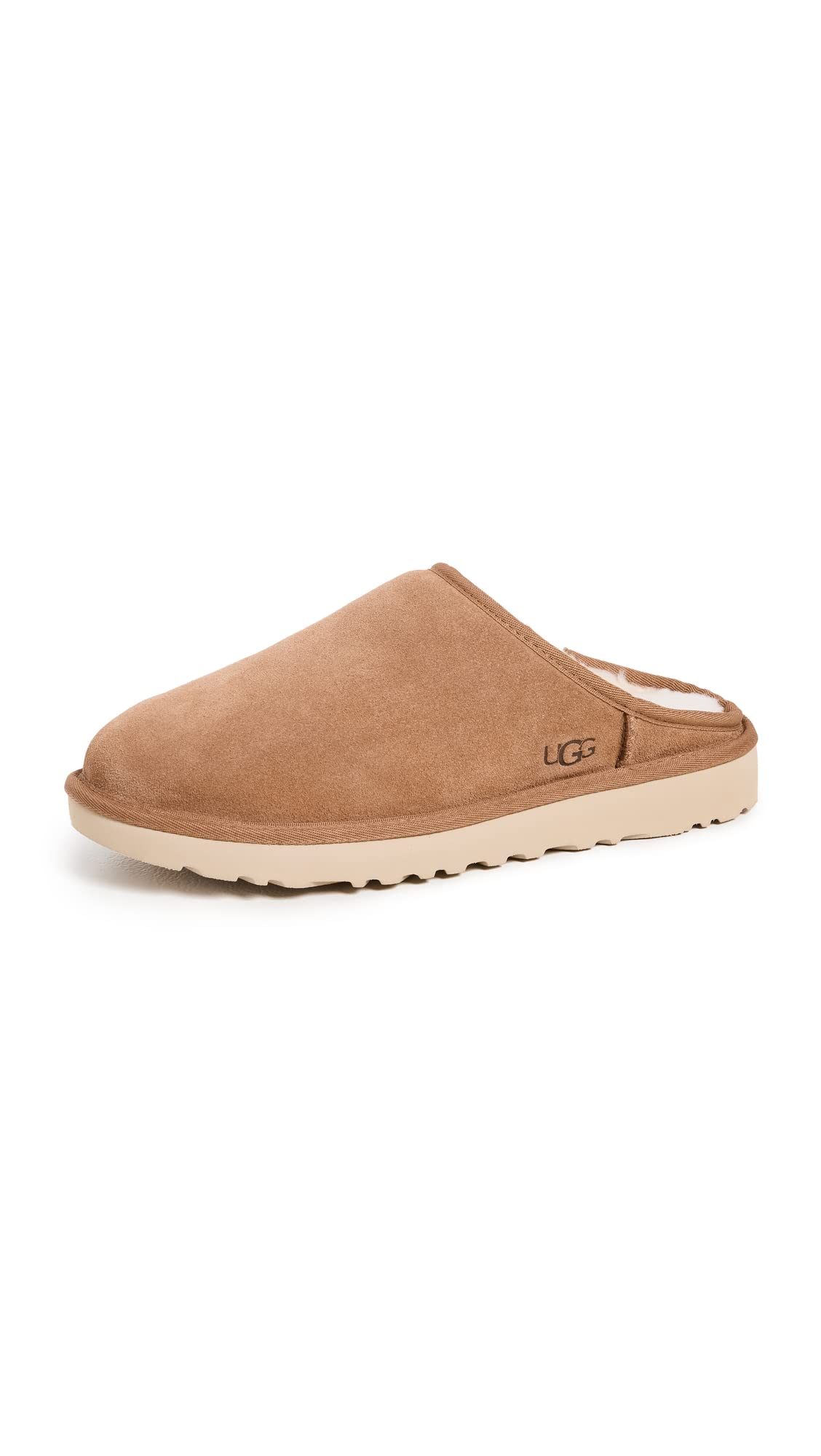 【送料無料】[UGG] スリッパ M CLASSIC SLIP-ON メンズ 色：ベージュ、サイズ：27.0 cm