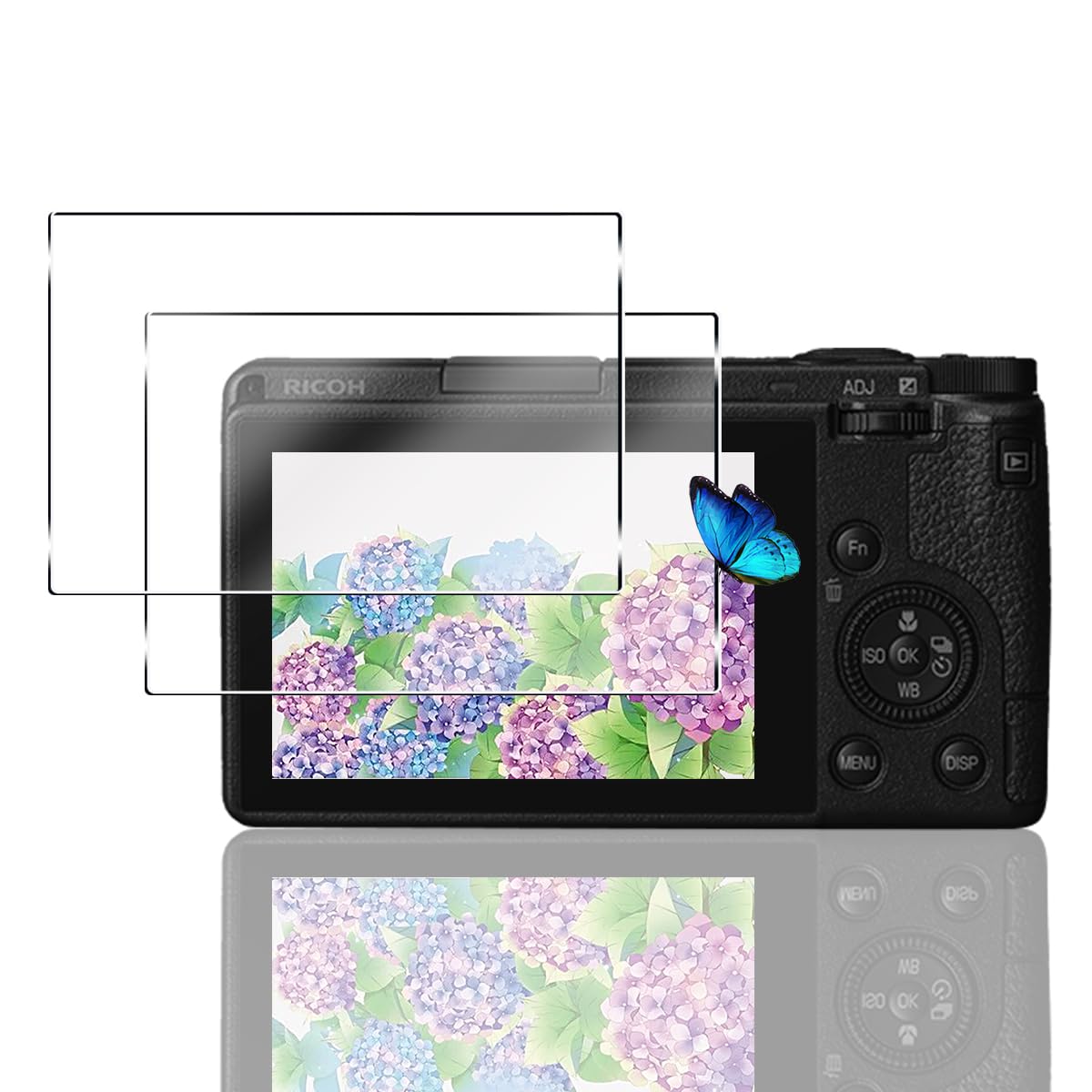 ������̵�����б� ���饹�ե���� + �����ե���� �ڹ���9H�� ��ˢ���� �������ɻ� ����ñŽ���դ� ���������б� Ricoh GR III / GR II...