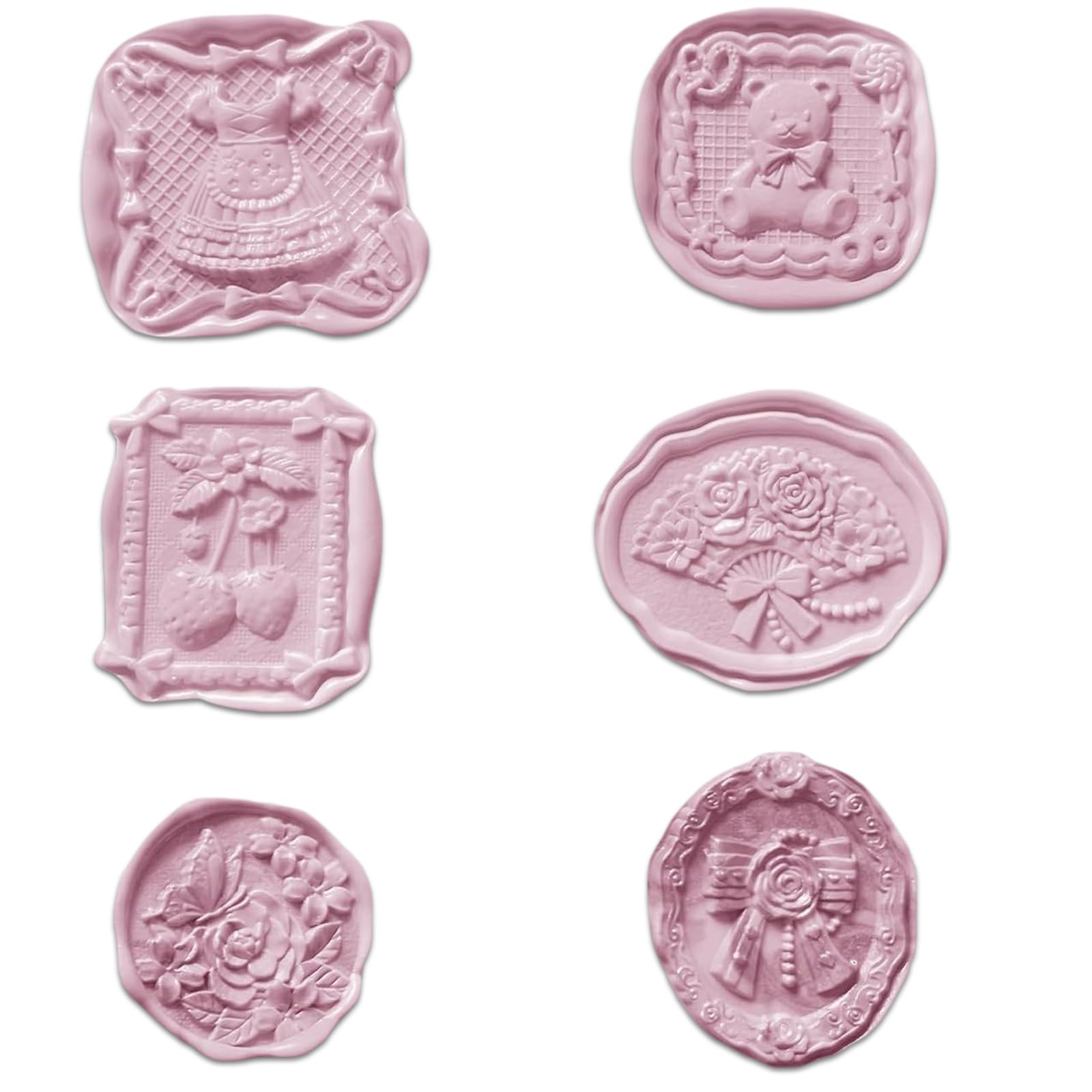 【送料無料】MAEXUS シーリングスタンプ シーリングスタンプ ヘッド シーリングスタンプ セット 封蝋シール DIY レトロデザイン 色：お茶会シリーズ