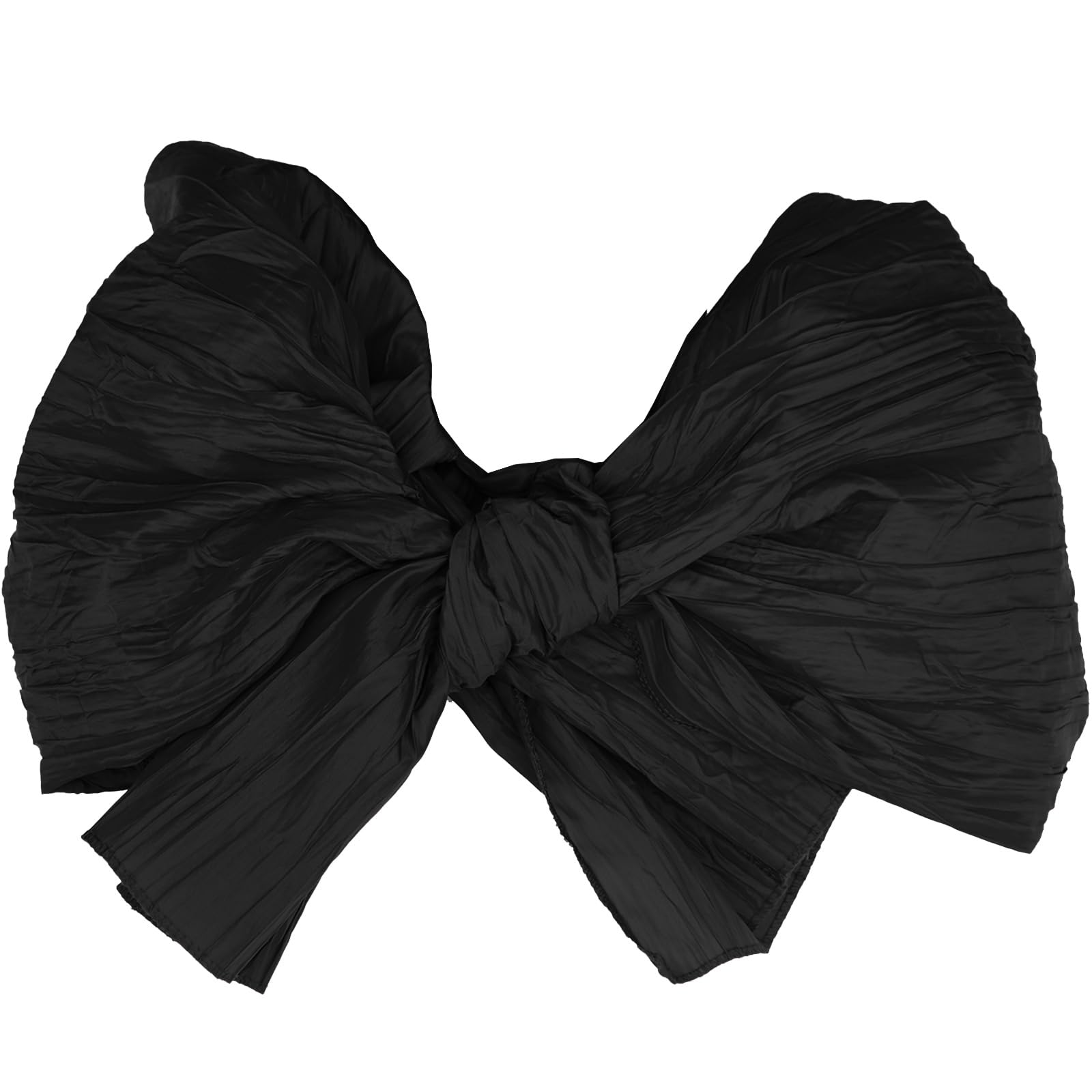 【送料無料】[TOuWA] しわ兵児帯 へこ帯 子供用 女の子 ガールズ 帯 無地 単色 浴衣 色：ブラック