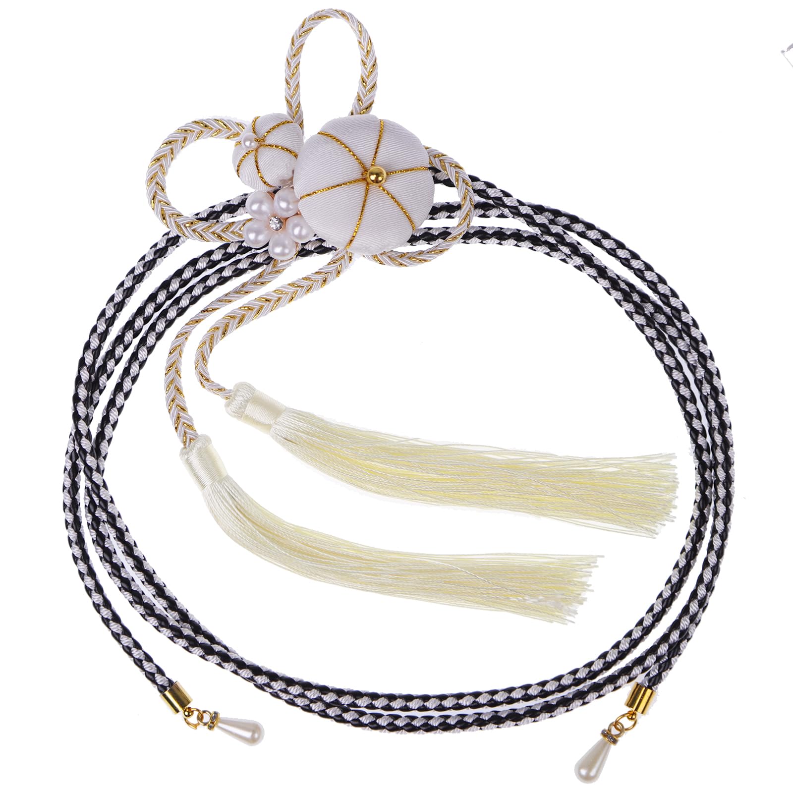 【送料無料】[TOuWA] 帯締め 帯飾り 飾り紐 つまみ細工 レディース 着物小物 和装アクセサリー 浴衣 振..