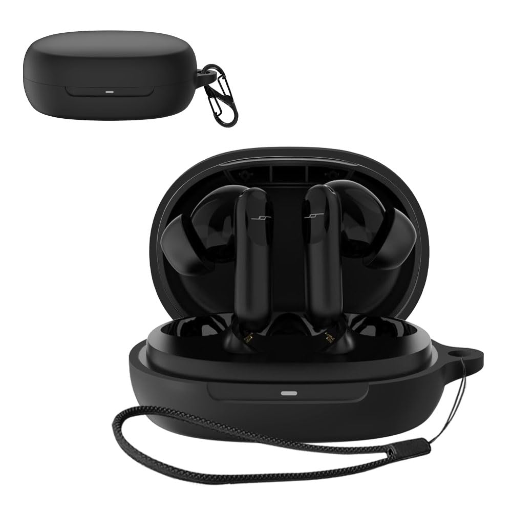 【送料無料】ワイヤレスイヤホン シリコン ケース 色：ブラック、サイズ：(JPRiDE) サウンドメイクイヤホン model i ANC ケース