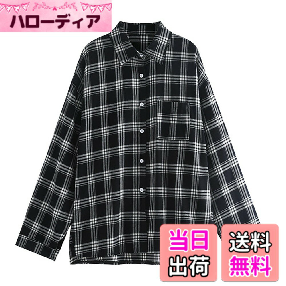 商品情報商品の説明説明 商品の情報： 商品の名称：レディースシャツ・ブラウス 材質：ポリエステル　＜＞カラー：ブラック/ホワイト＜＞サイズ：M、L、xL、2xL、3xL、4xL＜＞適用対象：レディース＜＞適用季節：春秋主な仕様 高品質な生地、柔らかい生地を使え、肌触りが良く、着心地も快適です。生地も縫製もしっかりので、洗っても簡単に壊れません肌触りがよく通気性のいい素材でパリッとした張りのある生地感ですゆったりラフな着心地なのに、きちんと可愛く上品なチェック柄 ブラウスですゆるさのあるシルエットで体型カバーして、着痩せ効果も期待できるブラウスです。しっかりしてすっきりとした生地の質感で、これから秋冬の季節にぴったりです女子高校生から事務室のOLまで，仕事、通学、遊園地、ショッピング、エレガントな雰囲気を着用頂けます。年齢をお問わずに幅広い場所で活躍できます