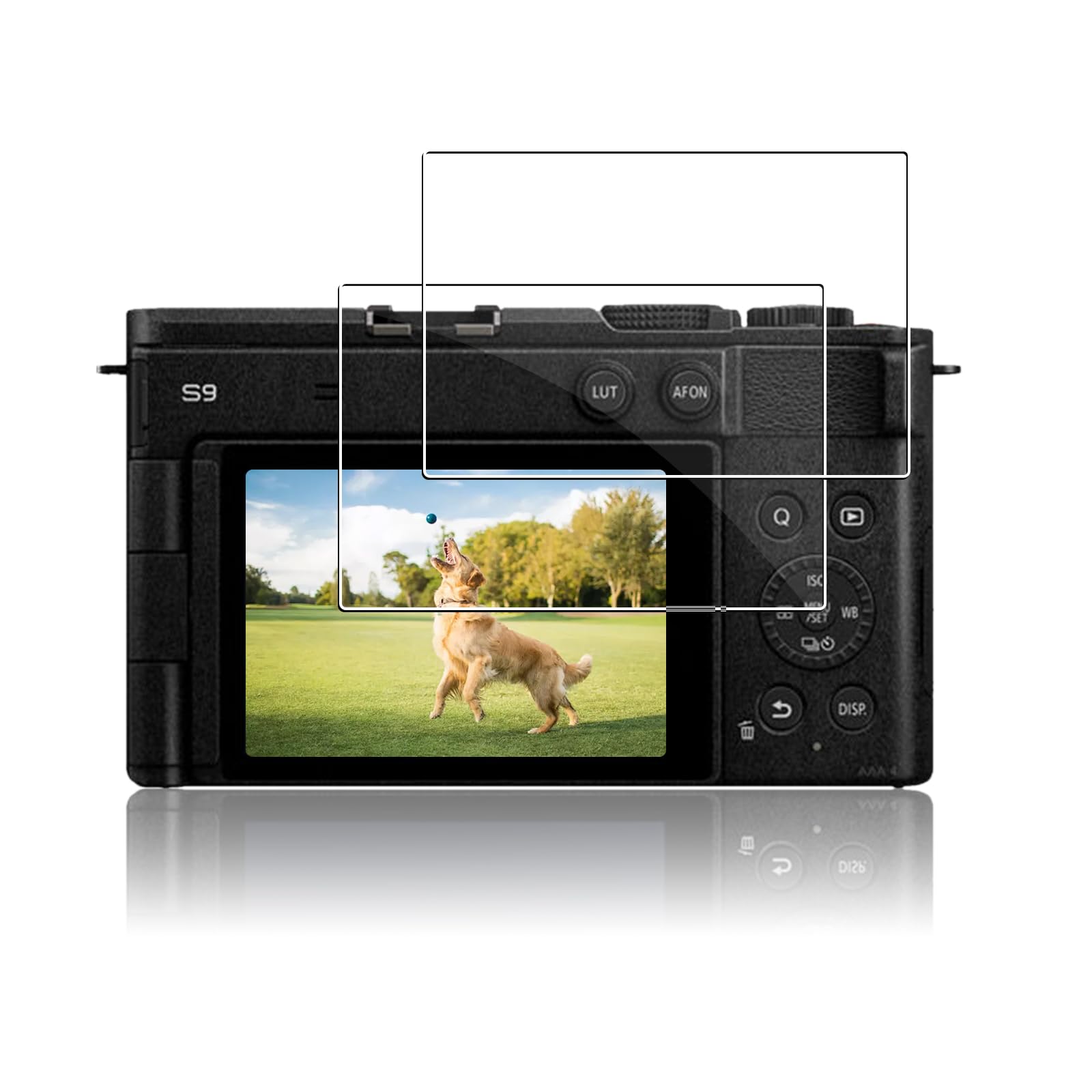 【送料無料】携帯電話・スマートフォン用スクリーンプロテクター 硬度10H カバー 指紋認証 画面保護フィルム サイズ：Panasonic LUMIX S9