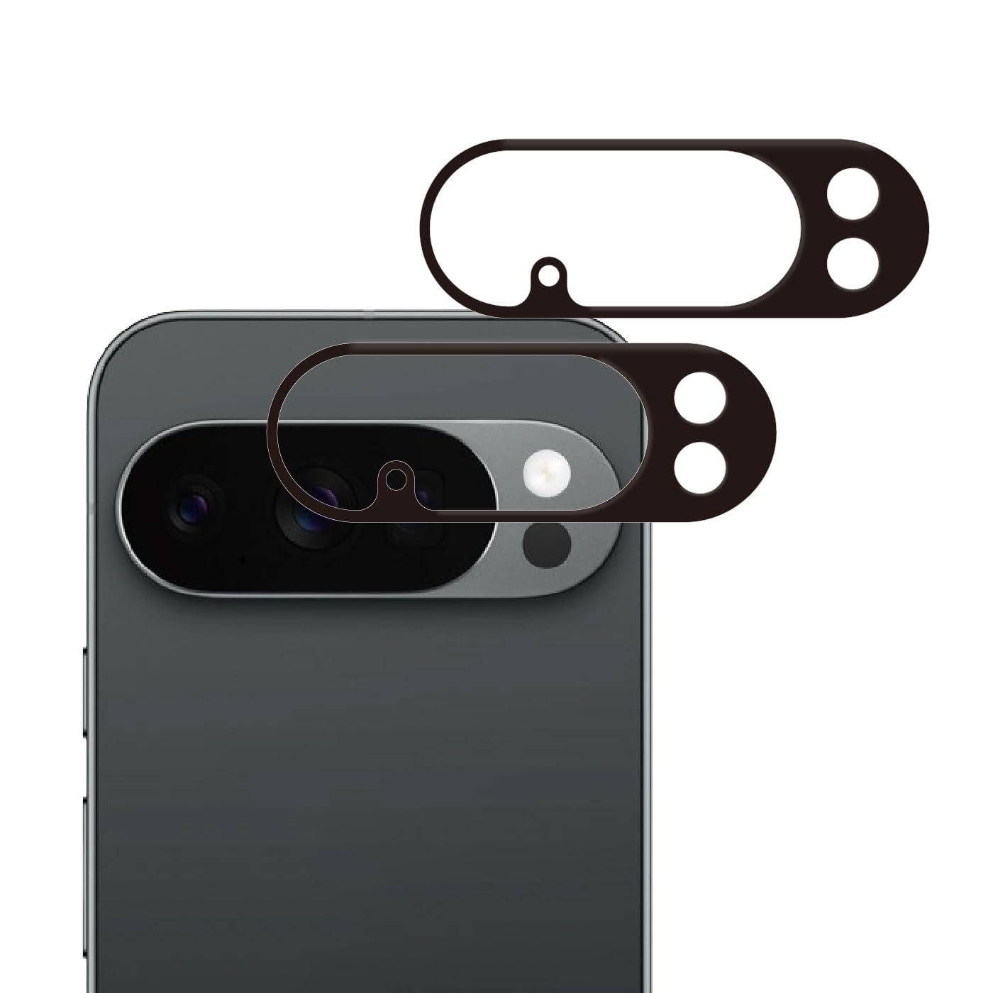 【送料無料】保護フィルム 携帯電話・スマートフォン用スクリーンプロテクター 色：透明、サイズ：Pixel 10 Pro XLカメラ