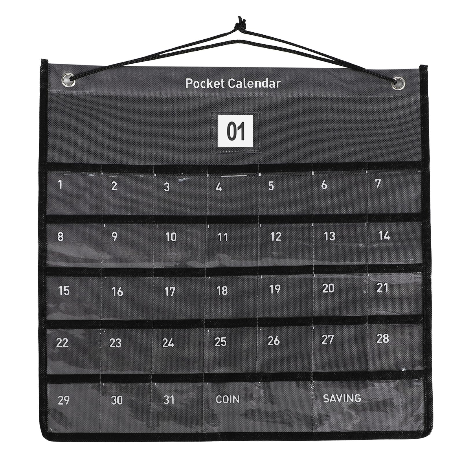 【送料無料】【看護師推薦】 お薬カレンダー 壁掛け ポケット付き 1ヶ月 ウォールポケット 服薬管理 色..