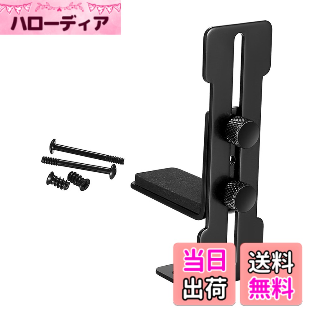 【送料無料】TVETE グラフィックボード 支え グラボ支え ビデオカードホルダー 垂直ブラケット メタル 金属 調整可能 6-96mm ラフィックボード ブラケット ホルダー GPU サポート ファンに取り付け ネジ付け 色：ブラック