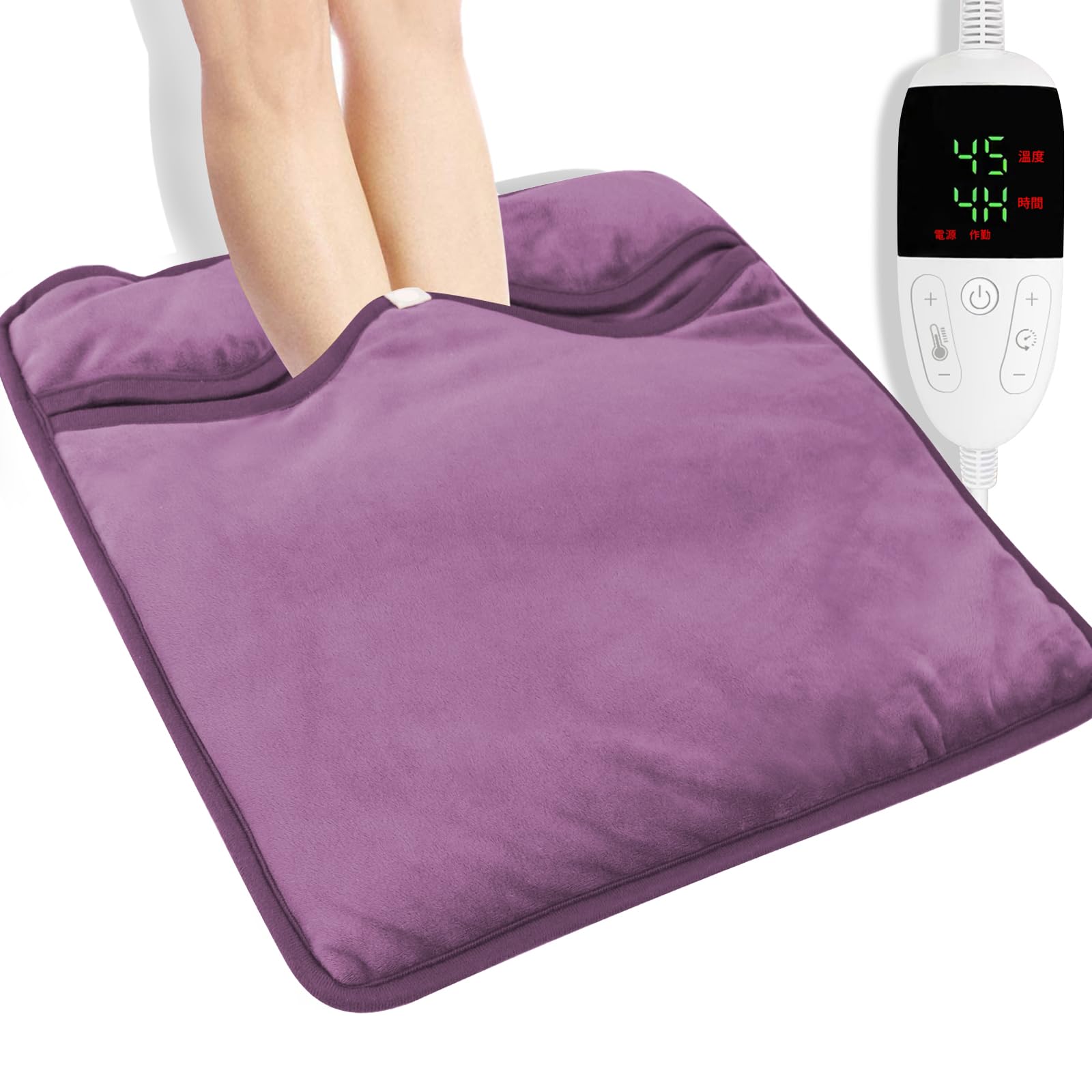 【送料無料】2025年モデル 電気足温器 【8段階温度制御&6段階タイマー】 BILIWAL フットウォーマー 速..