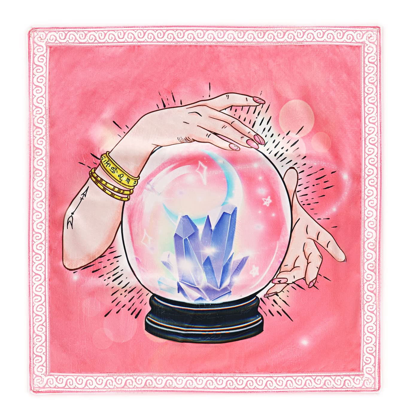 【送料無料】タロットクロス 大判 タロットクロス 滑り 止め タロットクロス ベルベット タロット・ク..