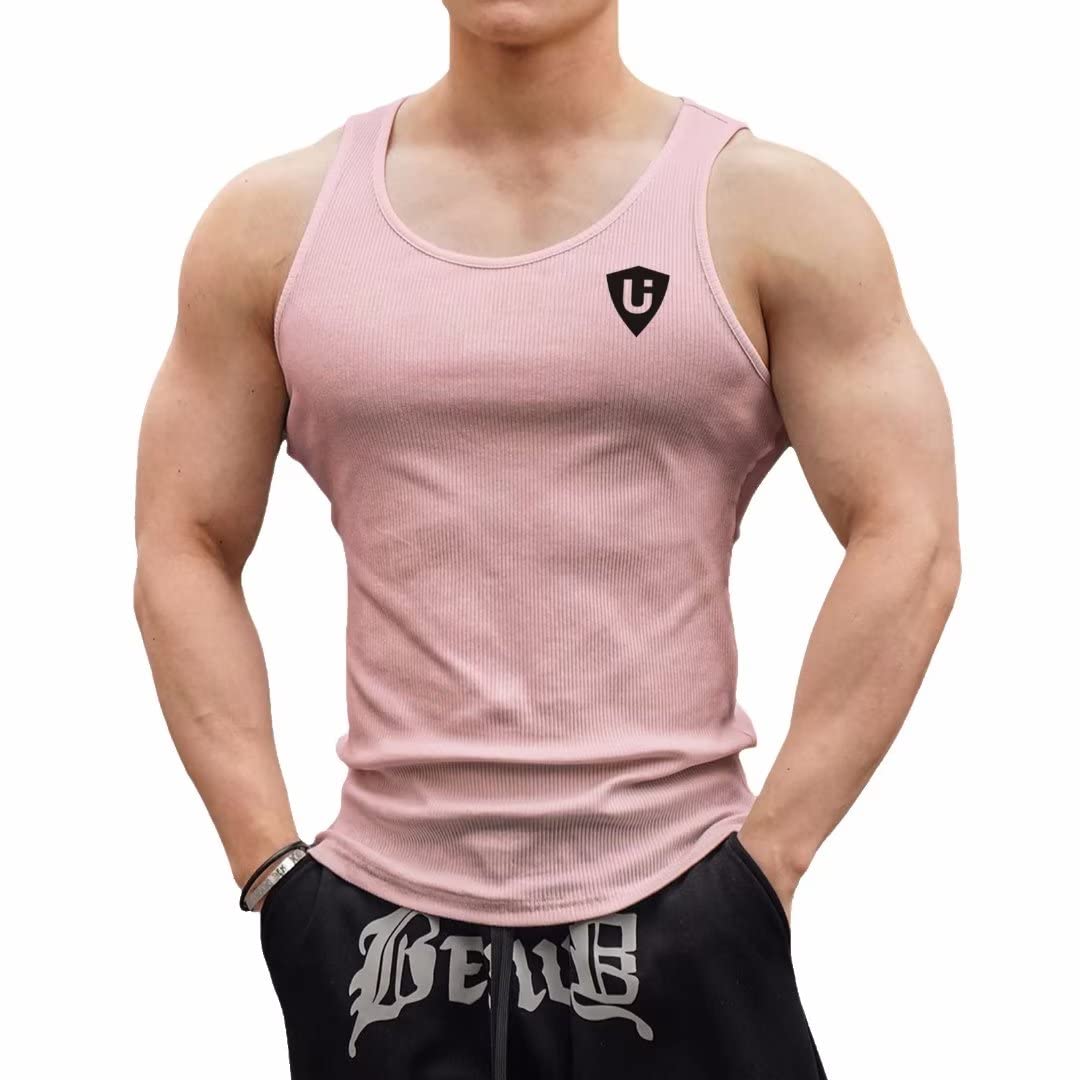 【送料無料】[LVFU] タンクトップ メンズ トレーニング ノースリーブ ベスト ジム用 筋トレウェア ボデ..