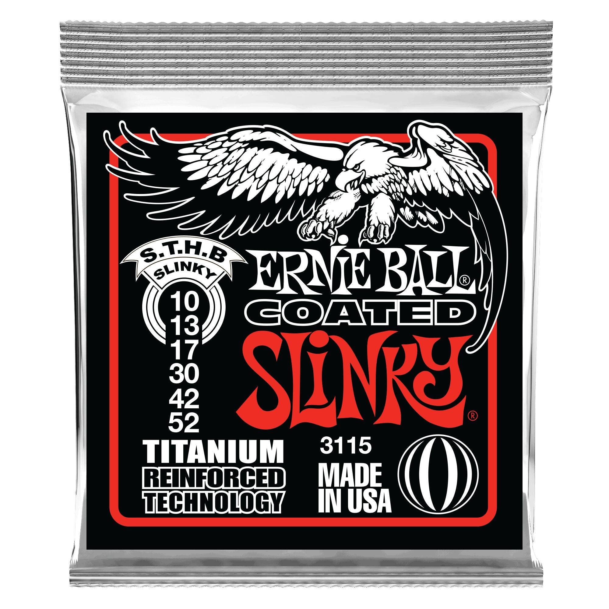 【送料無料】【正規品】 ERNIE BALL サイズ：スキニ-トップ・ヘビーボトム(10-52)