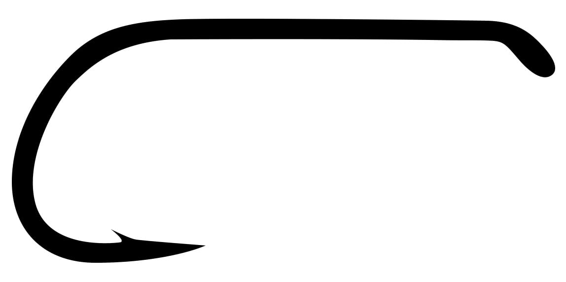 【送料無料】ティムコ(TIEMCO) 日本製フライフック ヤマメ用 ブラックカラー TMC102Y (100本入/SMALL PACK) シリーズ 色：カーボン...