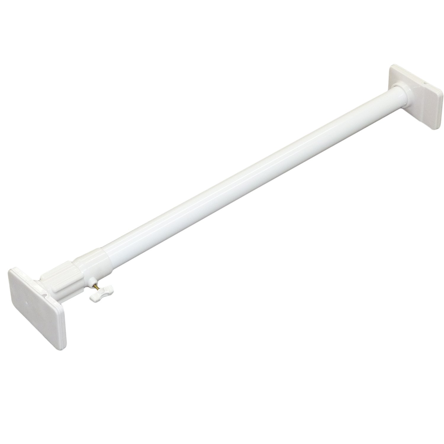 【送料無料】平安伸銅工業 強力極太タイプの突っ張り棒 ホワイト 色：ホワイト、サイズ：取付範囲73~113cm