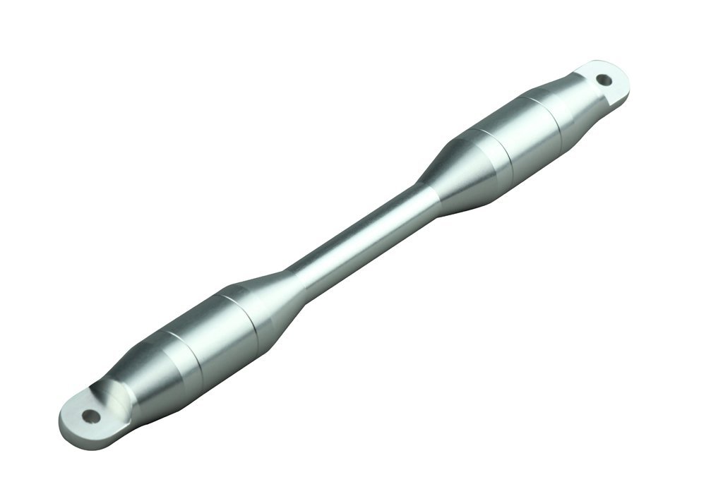 【送料無料】ポッシュ(POSH) バイクハンドルブレース シャフト タイプ2 シャフト(226mm) 色：シルバー