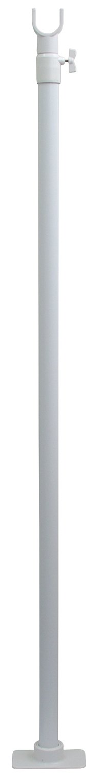 【送料無料】平安伸銅工業 押入れ用強力太タイプの突っ張り棒支え棒 ホワイト 色：ホワイト、サイズ：大