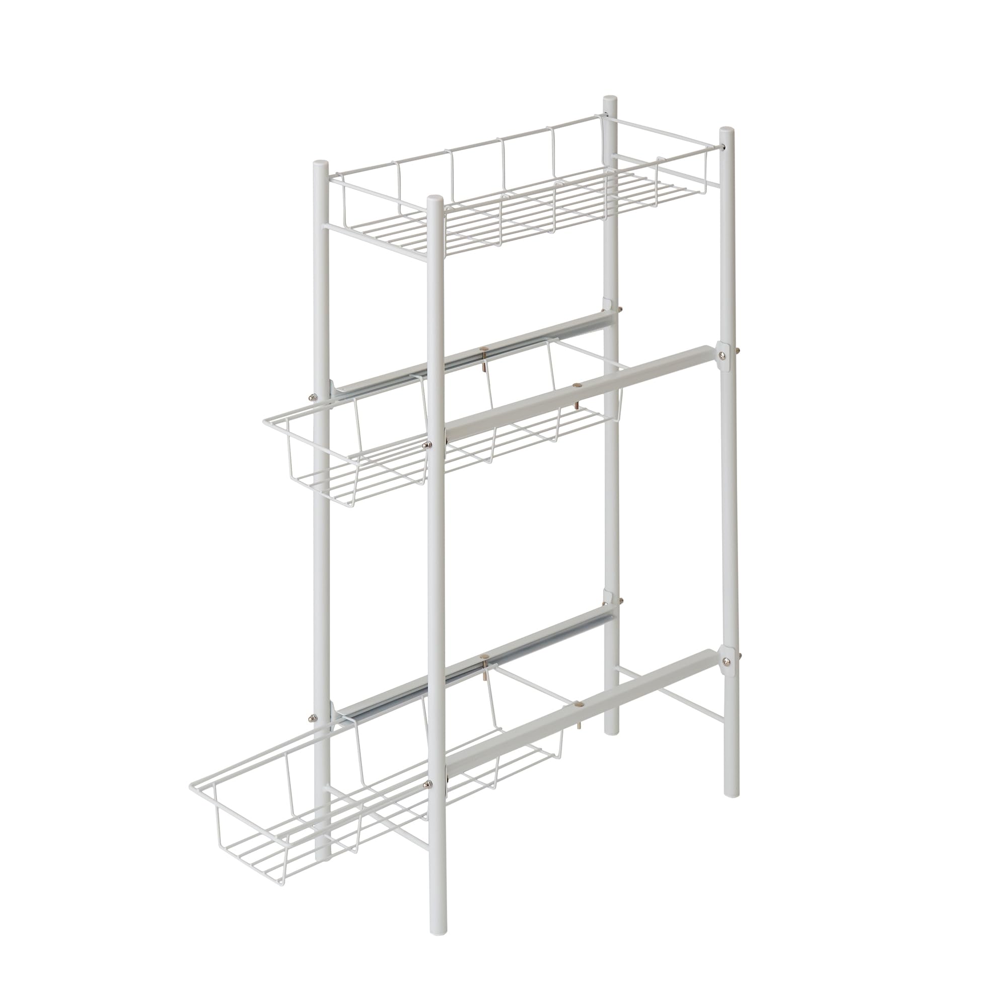 【送料無料】平安伸銅工業 ランドリーラック 色：ホワイト、サイズ：アジャスターなし