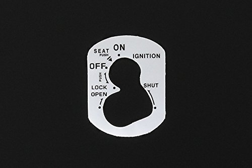 【送料無料】バイクパーツセンター(Bike Parts Center) キーシャッターリカバーシール ホンダ サイズ：ライブディオ/ZX, スクーピー等