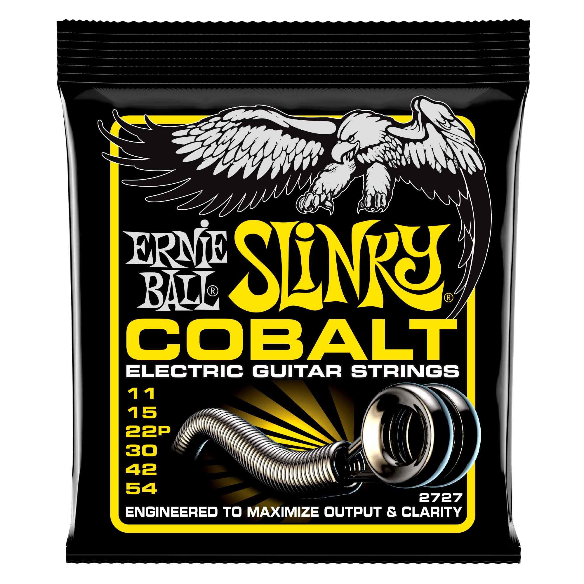 【送料無料】【正規品】 ERNIE BALL エレキギター弦 COBALT SLINKY コバルト・スリンキー 色：ビーフィー(11-54)、サイズ：ビーフィー(11-54)