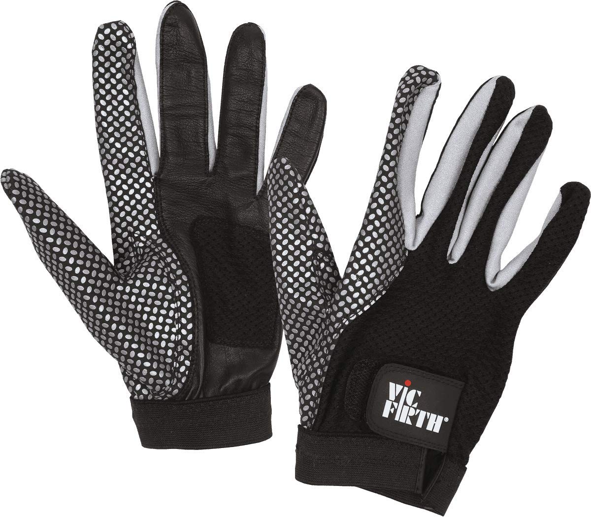 【送料無料】VIC FIRTH Gloves 色：ブラック、サイズ：Lサイズ