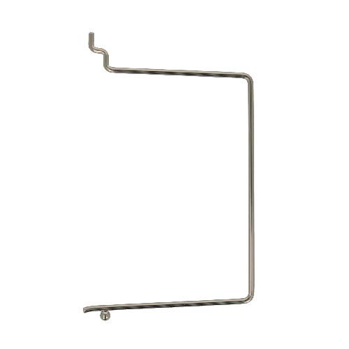 【送料無料】有孔ボード シェルフ スルー 150 P2530【1個入（バラ）】 色：シルバー、サイズ：16.3 cm x 0.7 cm x 18.1 cm