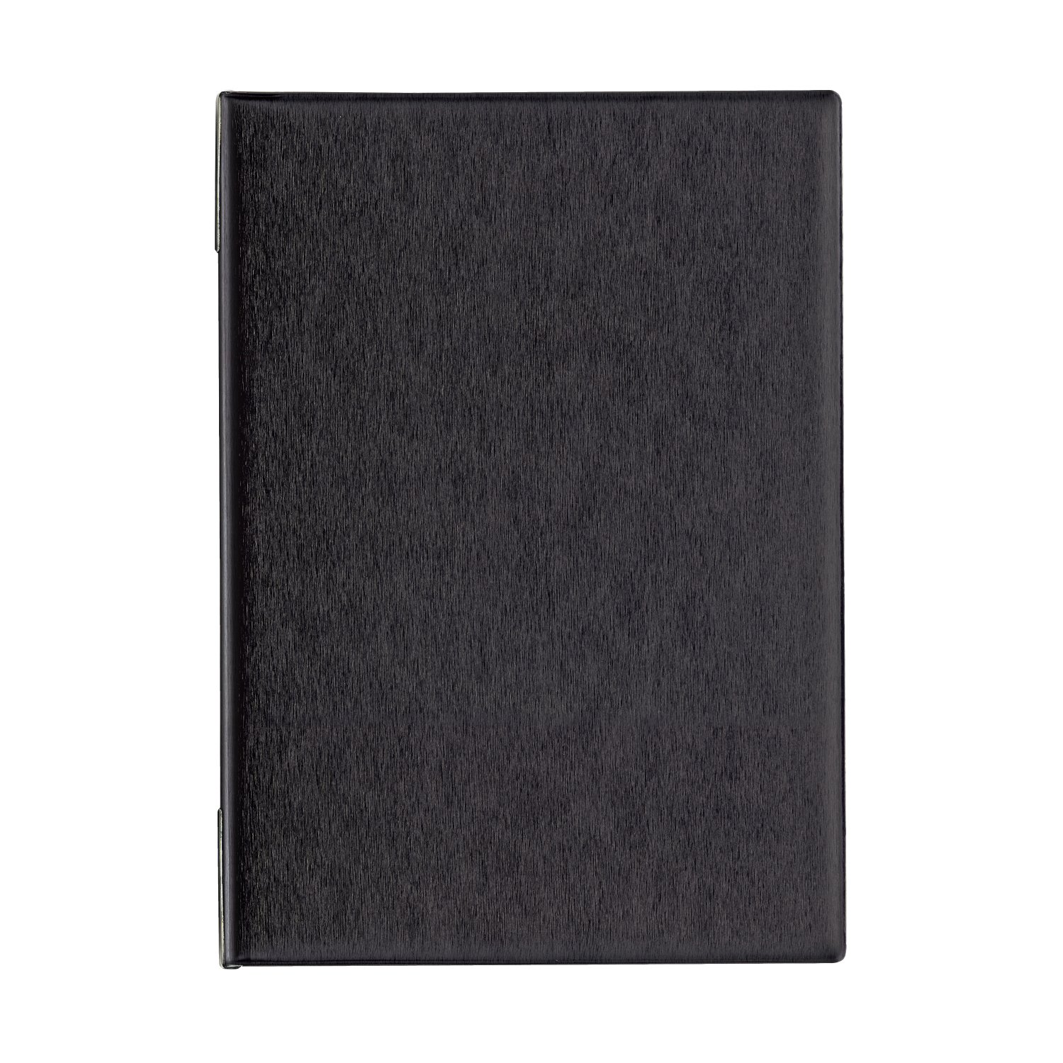 【送料無料】オープン工業 メニューファイル 色：ブラック、サイズ：A4(4ページ)