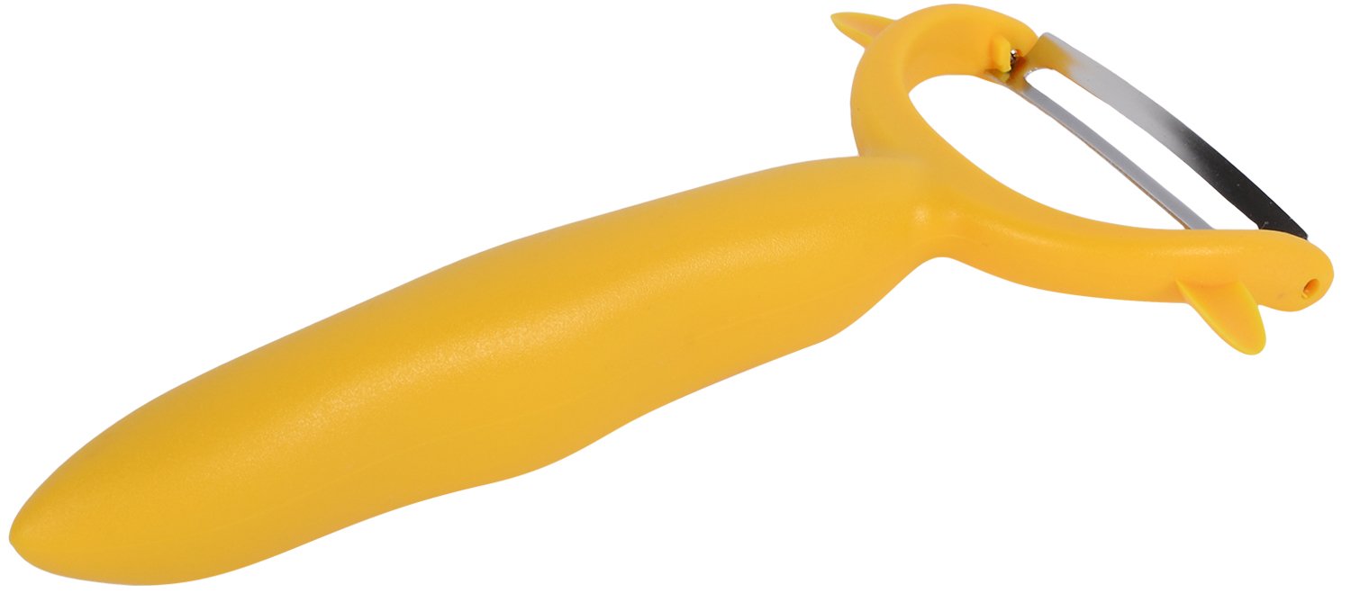 【送料無料】貝印 Broad Beans 野菜調理シリーズ 色：イエロー