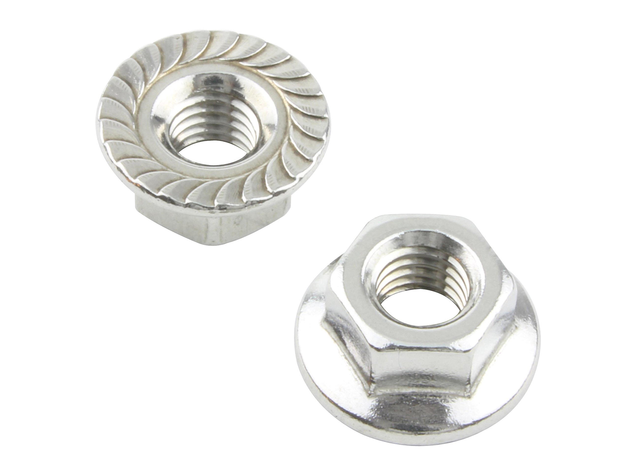 【送料無料】ポッシュ(POSH) フランジ付ナットステンレス 色：シルバー(ステンレス)、サイズ：M5