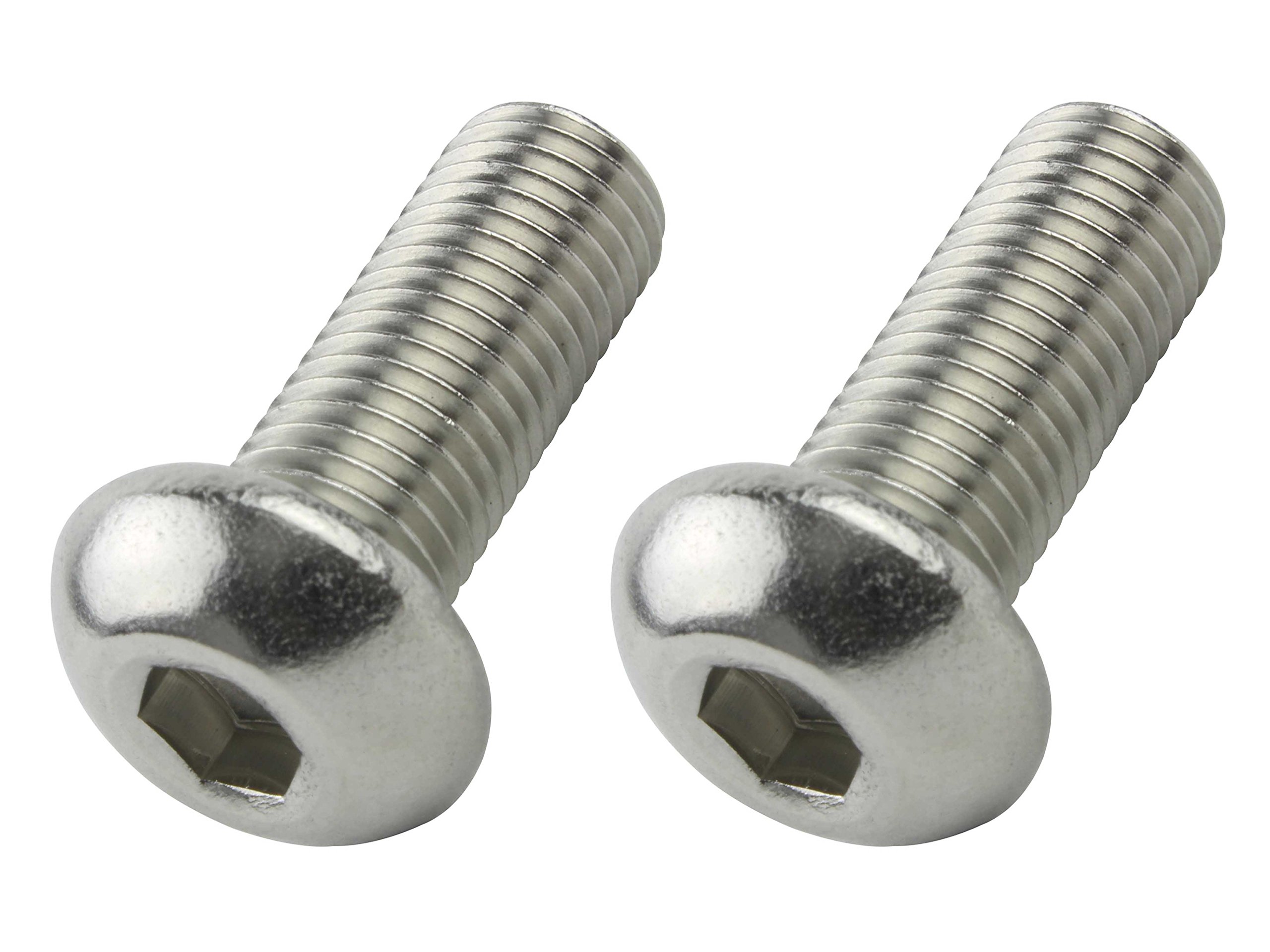 【送料無料】ポッシュ(POSH) ボタンキャップボルト ステンレス P1.25 2個入 サイズ：M10x25