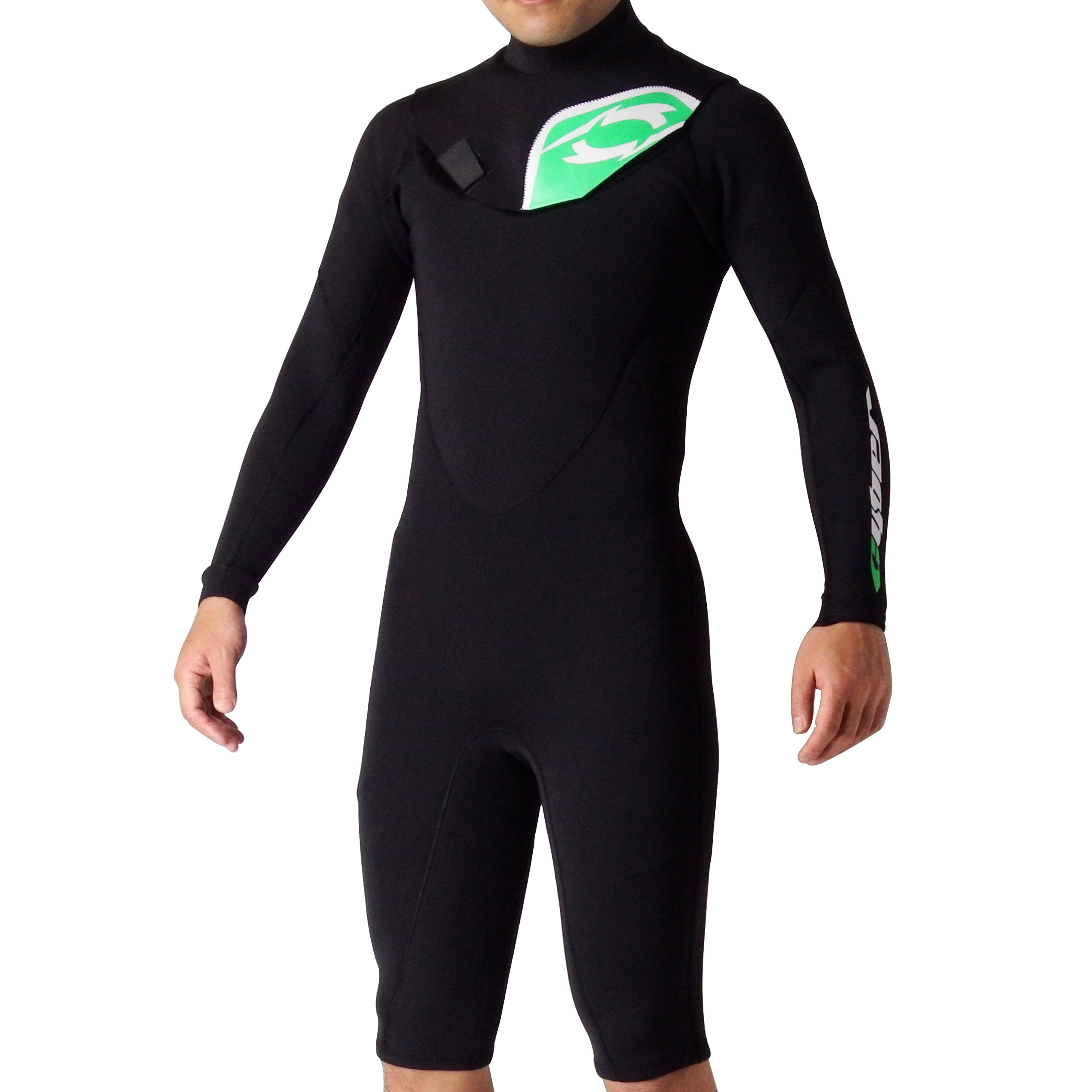 【送料無料】CYBER SHIELD(サイバーシールド) サーフィン用ウエットスーツ 502limited-TYPE-A 長袖スプリング ブラック 色：ブラック、サイズ：ML