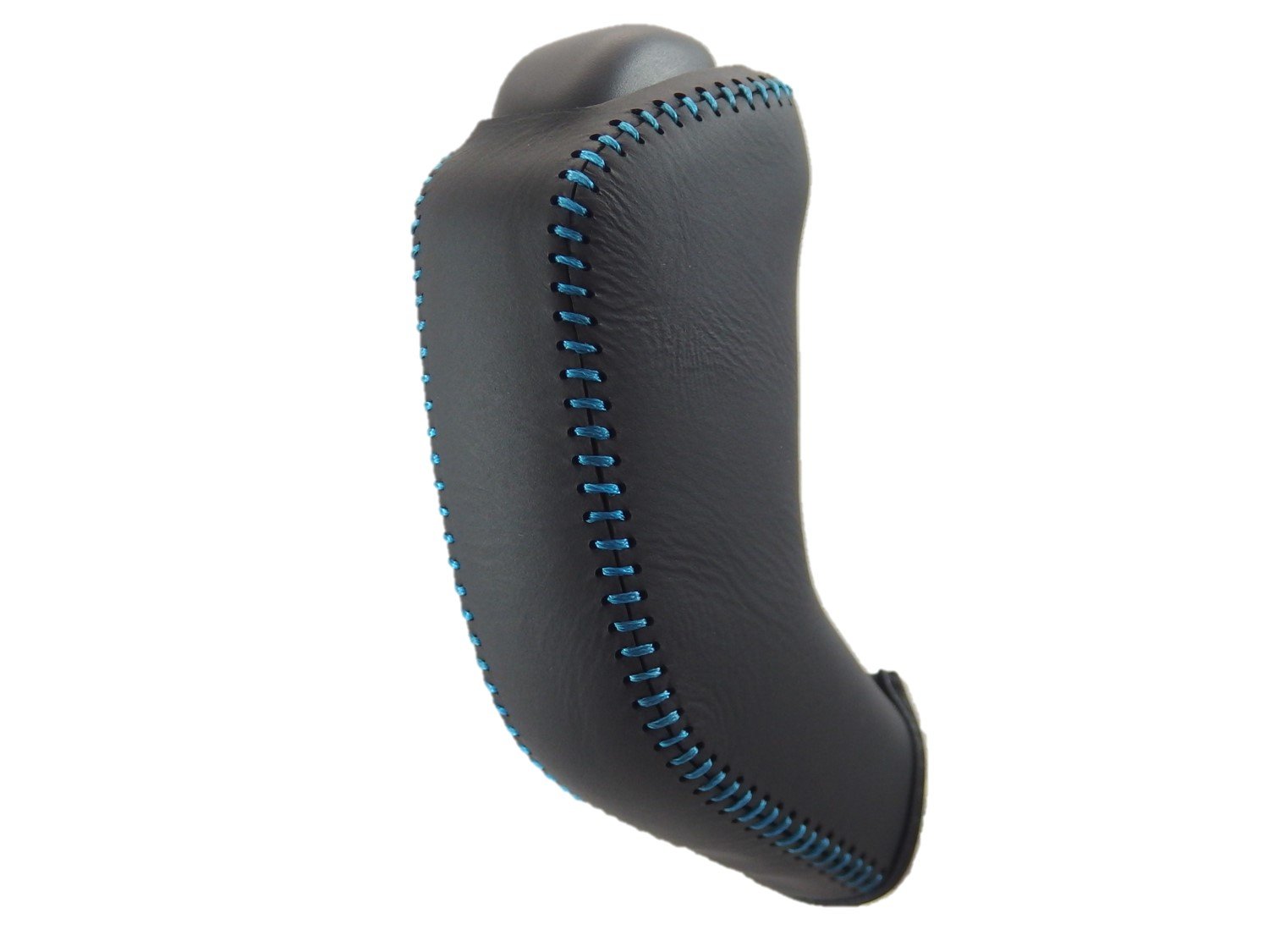 【送料無料】トリコローレEX DA17V エブリィバン DIYシフトノブ本革巻替キット 色：黒x黒x青