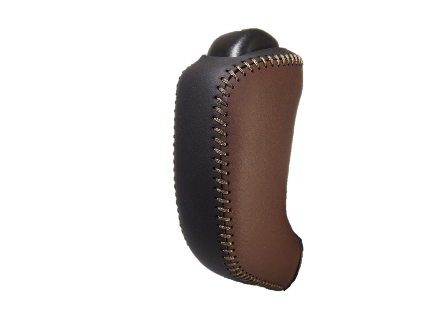 【送料無料】トリコローレEX DA17V エブリィバン DIYシフトノブ本革巻替キット 色：焦茶x黒x薄茶