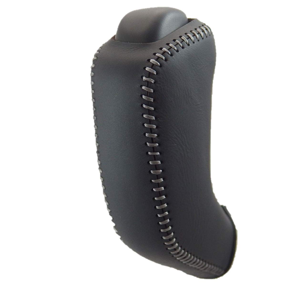 【送料無料】トリコローレEX DA17V エブリィバン DIYシフトノブ本革巻替キット 色：黒x黒x灰銀